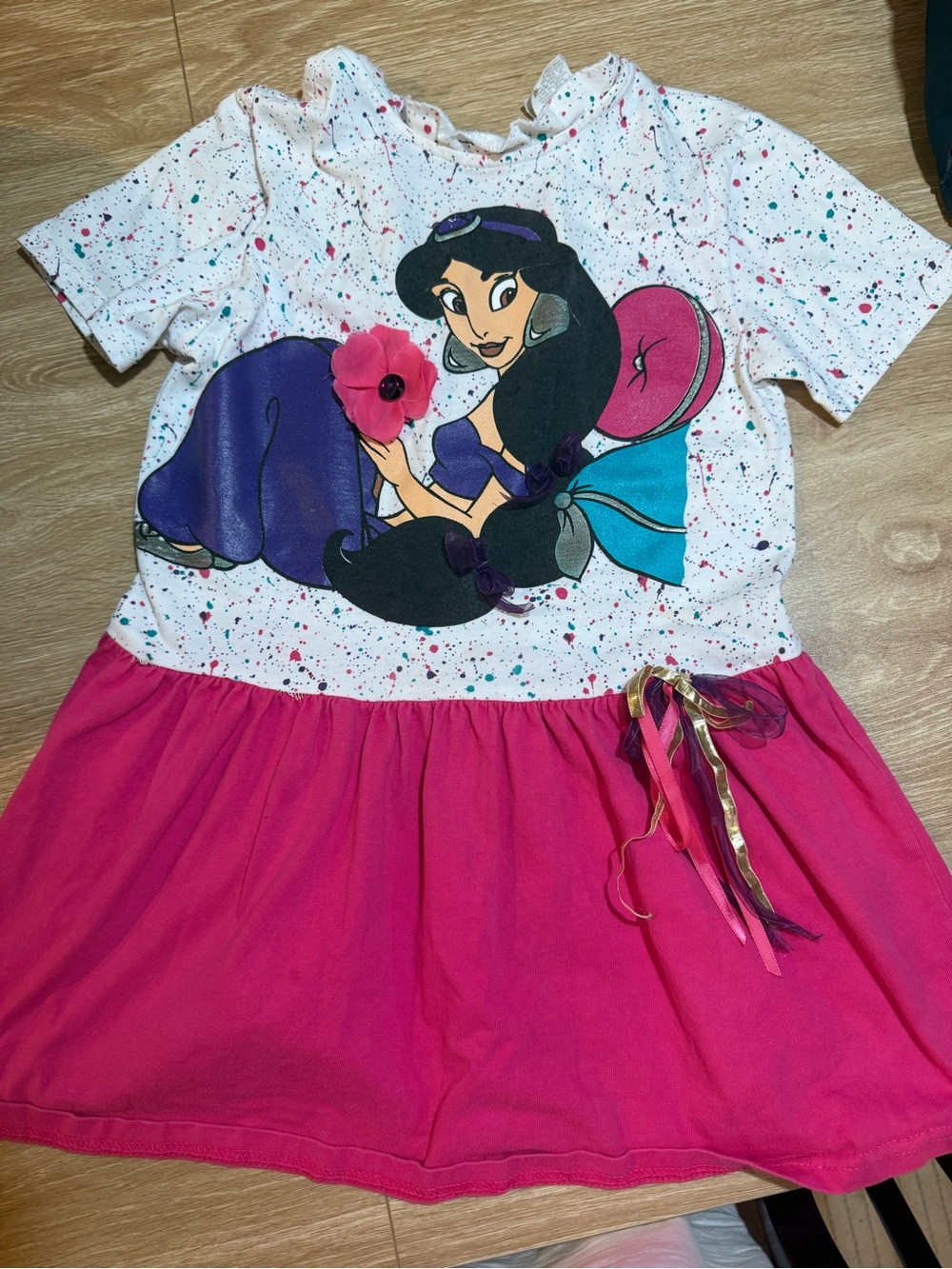 Vintage Disney Store Princess Jasmine Aladdin Dress Top